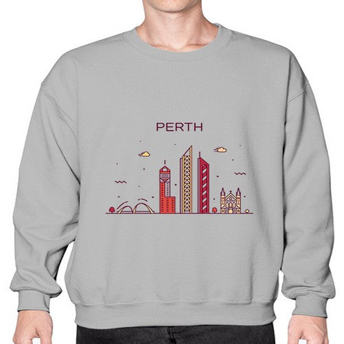 Perth 1598# - cities- Sweatshirt - Crew