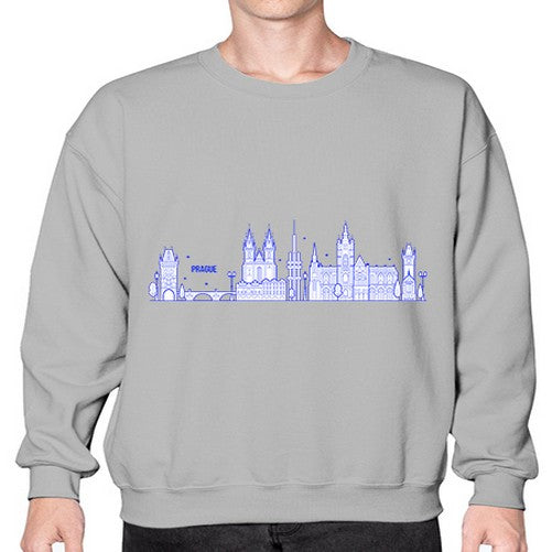Prague 1690# - cities- Sweatshirt - Crew
