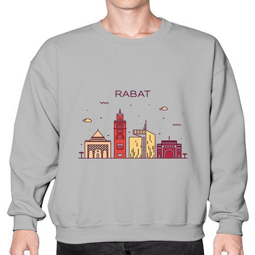Rabat 1706# - cities- Sweatshirt - Crew