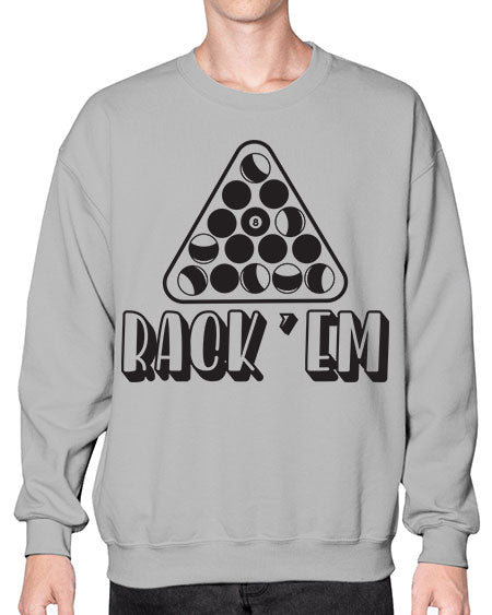Rack em 558# - billards- Sweatshirt - Crew