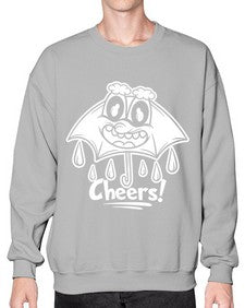 Rainy cheers 205# - cartoon general- Sweatshirt - Crew