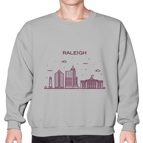 Raleigh 1708# - cities- Sweatshirt - Crew