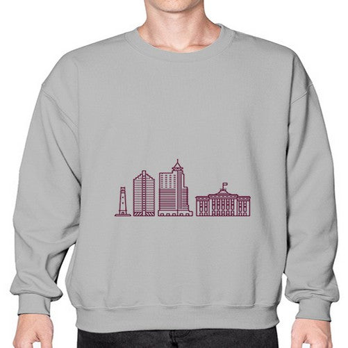 Raleigh 1709# - cities- Sweatshirt - Crew