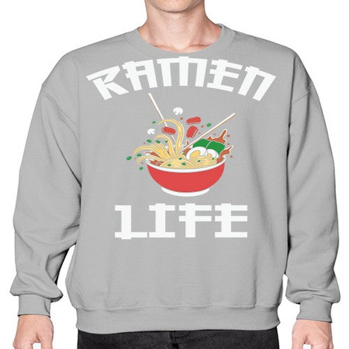Ramen Noodle Anime Ramen Life 281# - anime- Sweatshirt - Crew