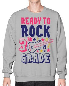Ready To Rock third 738# - third grade- Sweatshirt - Crew