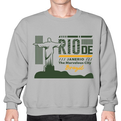 Rio de Janerio 1734# - cities- Sweatshirt - Crew