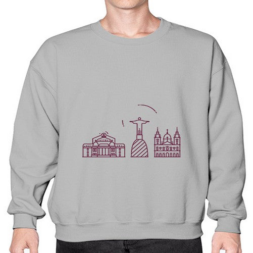 RioDeJaneiro 1736# - cities- Sweatshirt - Crew