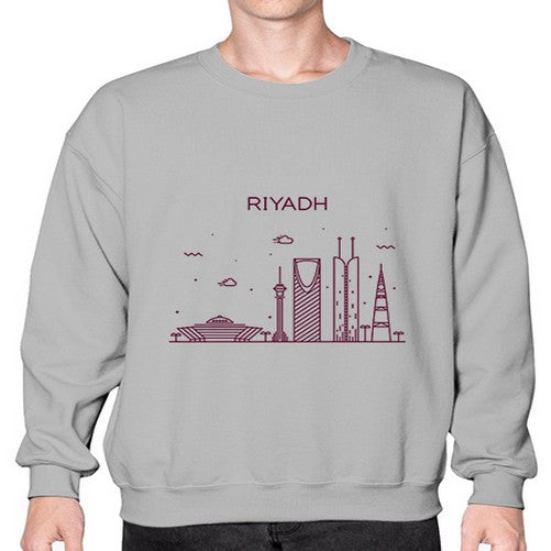 Riyadh 1739# - cities- Sweatshirt - Crew