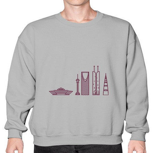 Riyadh 1740# - cities- Sweatshirt - Crew