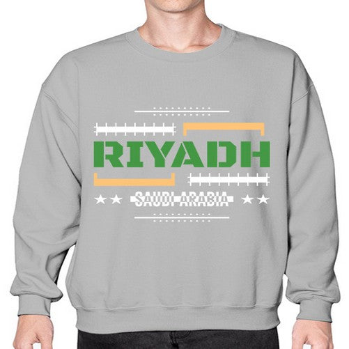 Riyadh 1741# - cities- Sweatshirt - Crew