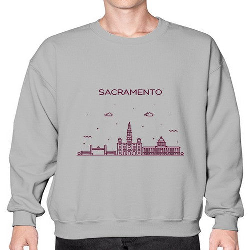 SacramentoCL 1761# - cities- Sweatshirt - Crew