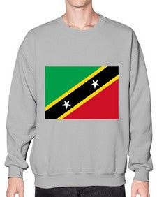 Saint Kitts and Nevis 1764# - world flags- Sweatshirt - Crew