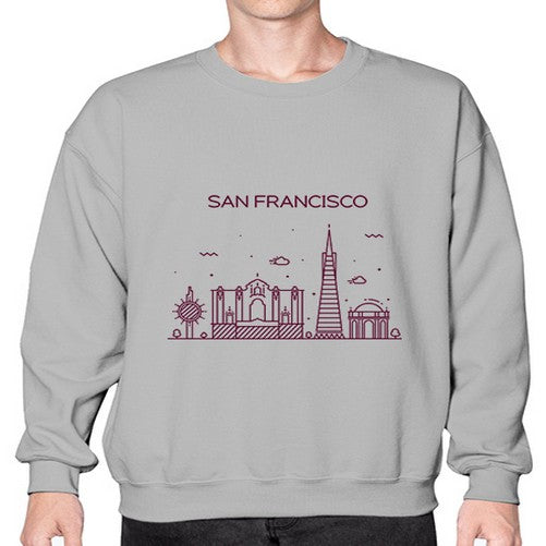 SanFrancisco 1788# - cities- Sweatshirt - Crew
