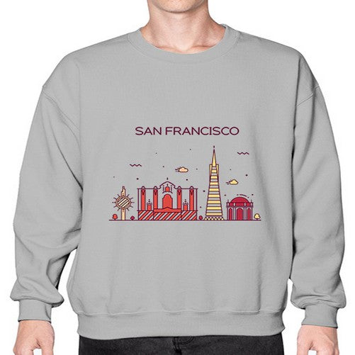 SanFrancisco 1790# - cities- Sweatshirt - Crew