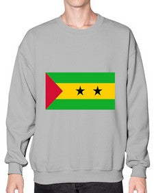 Sao Tome and Principe 1799# - world flags- Sweatshirt - Crew