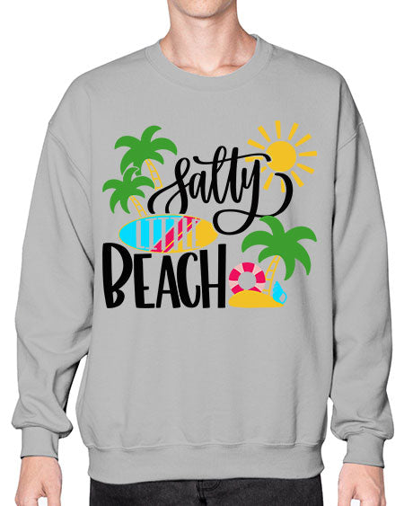 Satly Little Beach Style 26# - summer- Sweatshirt - Crew