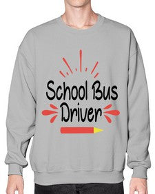 School Bus Driver 793# - graduation- Sweatshirt - Crew