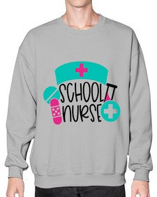 School Nurse Style Style 1379# - nurse- Sweatshirt - Crew