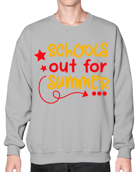 SchoolsOutSummer 83# - summer- Sweatshirt - Crew