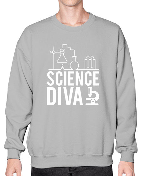 Science Diva 129# - general science- Sweatshirt - Crew
