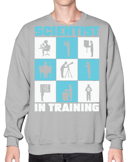 ScientistInTrainingScienceScientistSkinite Scientist Skinite 40# - general science- Sweatshirt - Crew