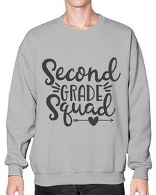 Second Grade Squad 832# - second grade- Sweatshirt - Crew
