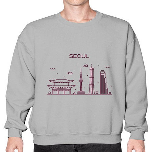 Seoul 1813# - cities- Sweatshirt - Crew