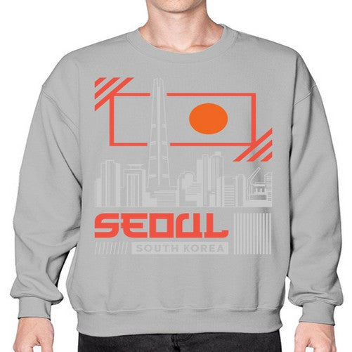 Seoul 1815# - cities- Sweatshirt - Crew
