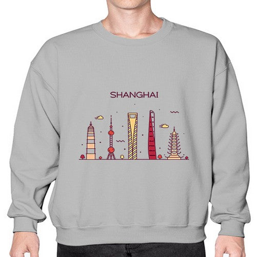 Shanghai 1827# - cities- Sweatshirt - Crew
