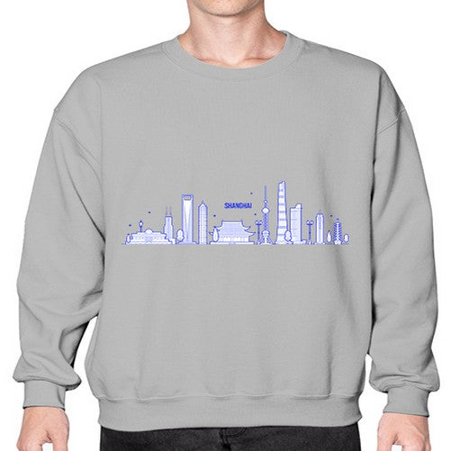 Shanghai 1828# - cities- Sweatshirt - Crew
