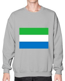 Sierra Leone 1841# - world flags- Sweatshirt - Crew