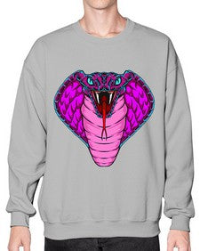Snake 214# - cartoon animals- Sweatshirt - Crew