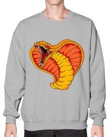 Snake 216# - cartoon animals- Sweatshirt - Crew