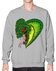Snake 220# - cartoon animals- Sweatshirt - Crew