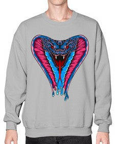 Snake 224# - cartoon animals- Sweatshirt - Crew