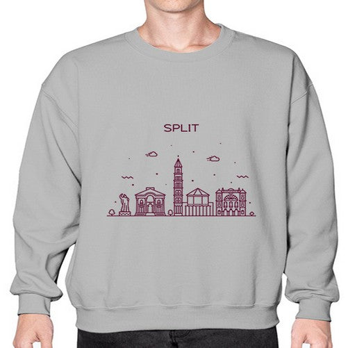 Split 1875# - cities- Sweatshirt - Crew