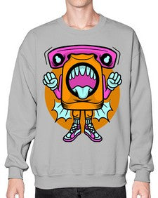 Spooky voices 232# - cartoon general- Sweatshirt - Crew