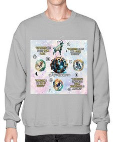 Straight Capricorn 471# - capricorn- Sweatshirt - Crew