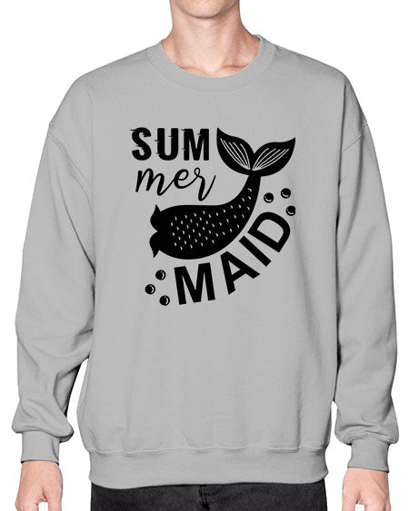 Sum mer maid 01# - summer- Sweatshirt - Crew