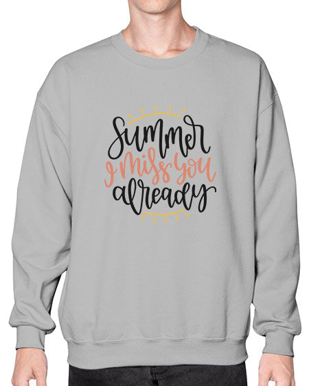 Summer I miss you already 14# - summer- Sweatshirt - Crew