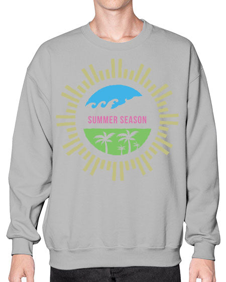 Summer Season 78# - summer- Sweatshirt - Crew