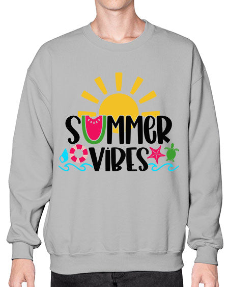 Summer Vibes Style 19# - summer- Sweatshirt - Crew