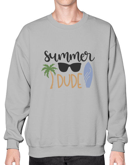 Summer dude 58# - summer- Sweatshirt - Crew