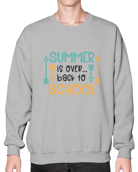 Summer is over back to school 12# - summer- Sweatshirt - Crew