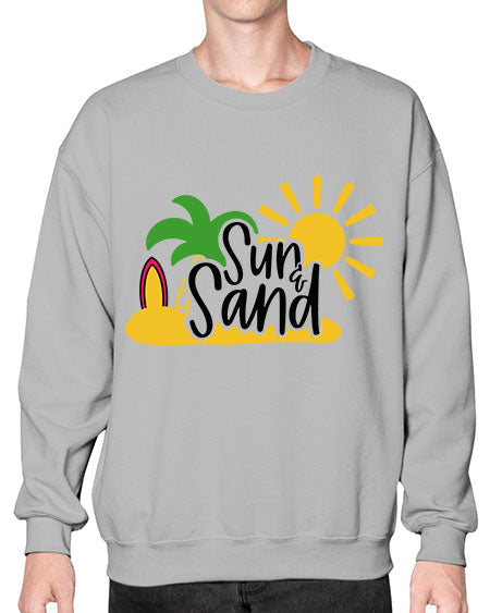Sun Sand Style 17# - summer- Sweatshirt - Crew