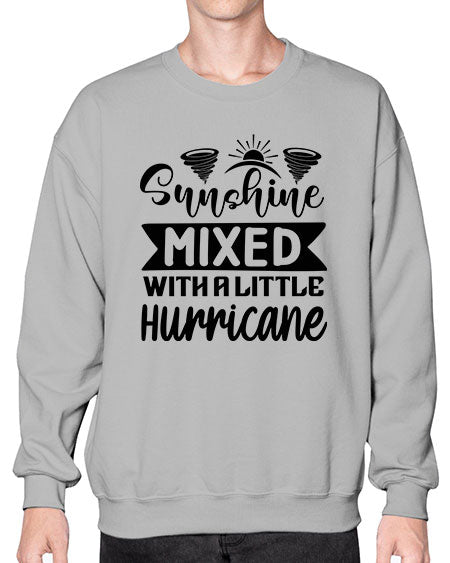 Sunshine mixed with a little hurricane 01# - summer- Sweatshirt - Crew