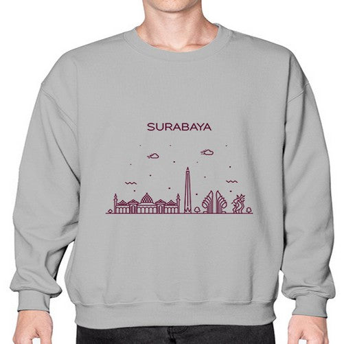 Surabaya 1903# - cities- Sweatshirt - Crew