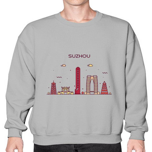 Suzhou 1913# - cities- Sweatshirt - Crew