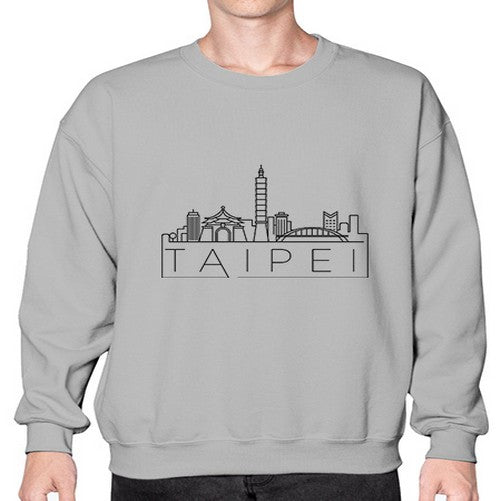 Taipei Minimal Skyline 1934# - cities- Sweatshirt - Crew
