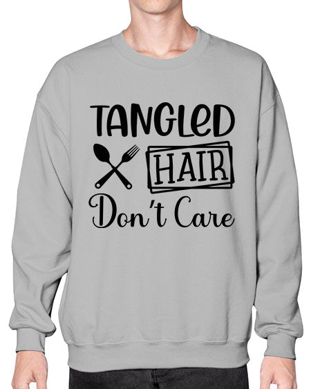 Tangled hair dont care 01# - summer- Sweatshirt - Crew